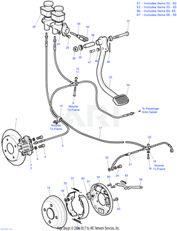 ST4X4 8-in. Front Rotor | Fits E-Z-GO | Part #73625G01 OEM