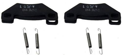4 Brake Pads and Springs Set | Fits E-Z-GO | Part #750471PKG OEM