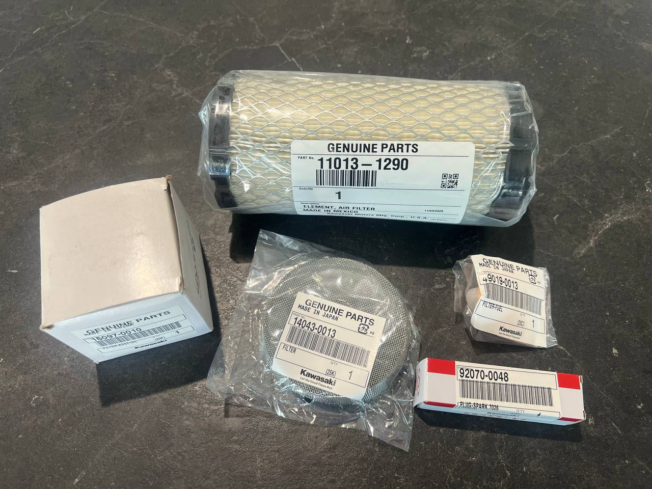 Kawasaki Mule Pro FX and FXT Tune Up Kit - Part #KPFXTG OEM