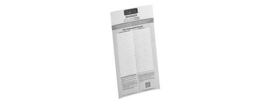 DECAL FILTER LOG BLUE 100 | Fits Club Car | Part #AM1300101 OEM