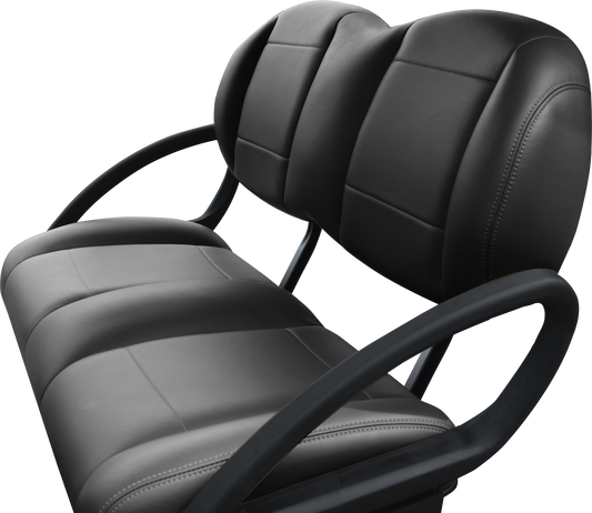 Premium Black Front Seat Back 2024+ Design | Fits Club Car | Part #47786206035 OEM