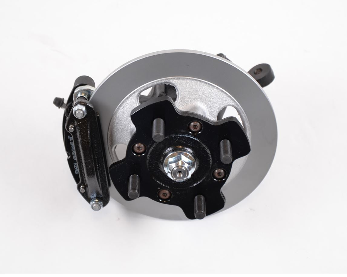 Front Hub Spindle, Iron LH - Large Disc Brake | Fits GARIA | Part #G2122102100 OEM