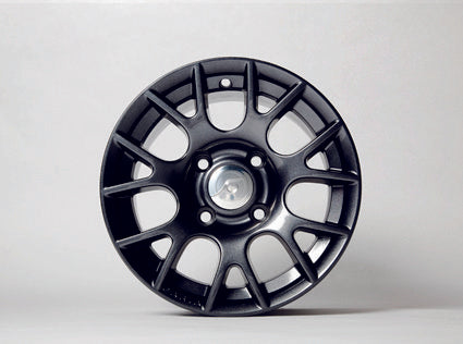 12" Aluminum Wheel Rim, Design 3, Gun Grey | Fits GARIA | Part #G2124200801 OEM