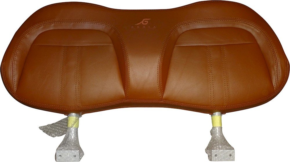 +2 BACKREST, WALNUT | Fits GARIA | Part #G2145103700A2 OEM
