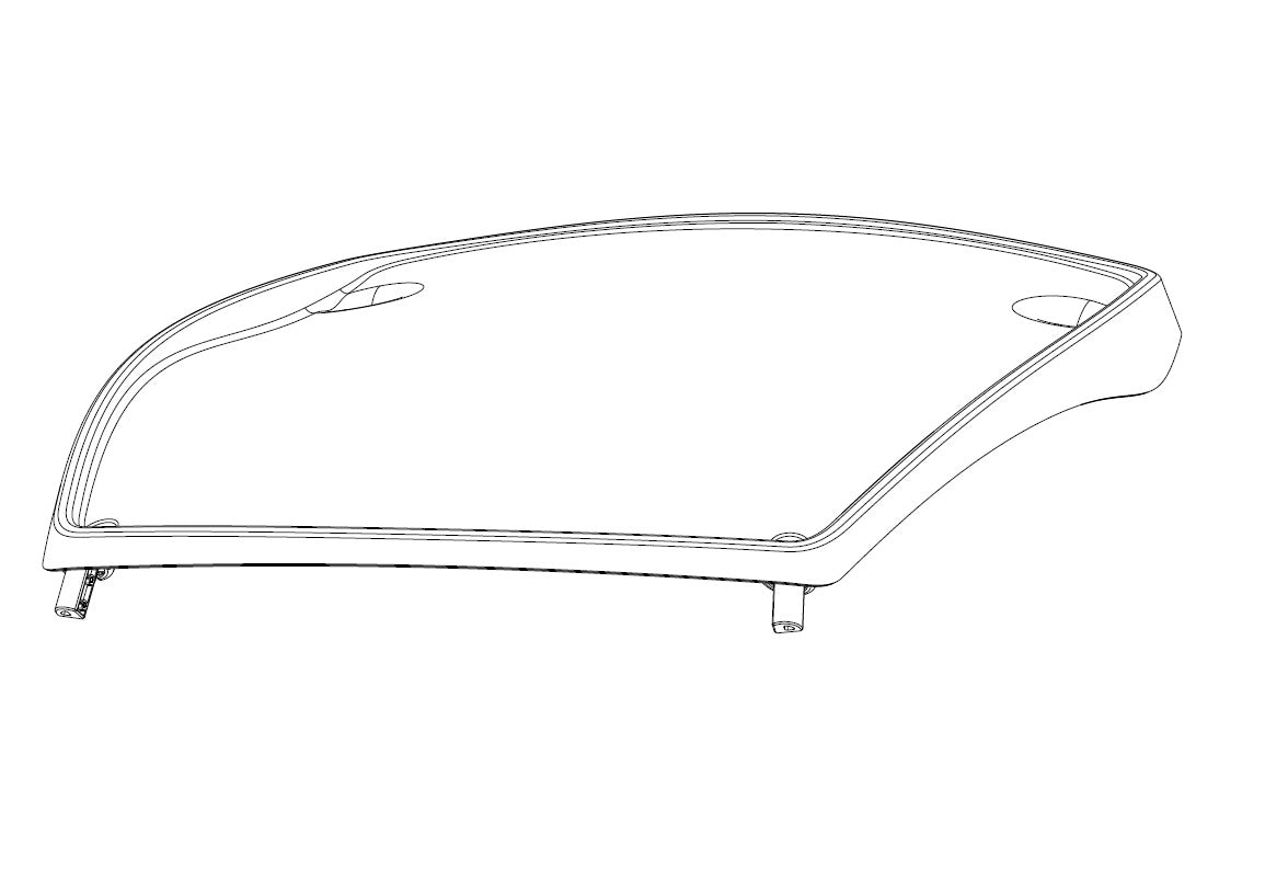 GOLF ROOF PANEL ASM | Fits GARIA | Part #G2160160106 OEM
