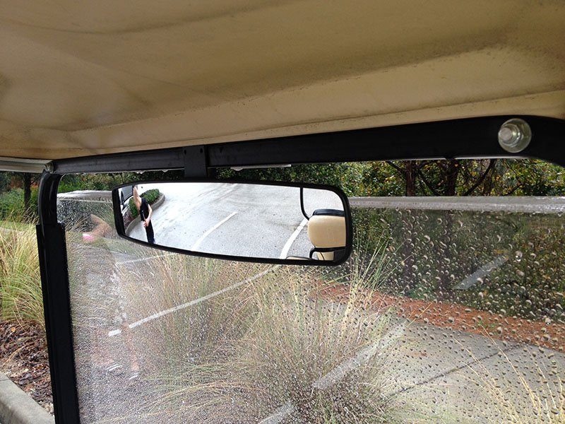 16.5″ Extra Wide Panoramic Rear View Mirror for Golf Carts