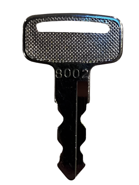 Golf Cart Key for 2010+ PTV | Fits Yamaha | OEM Part #JU-6H2511-10-00 Code 8002