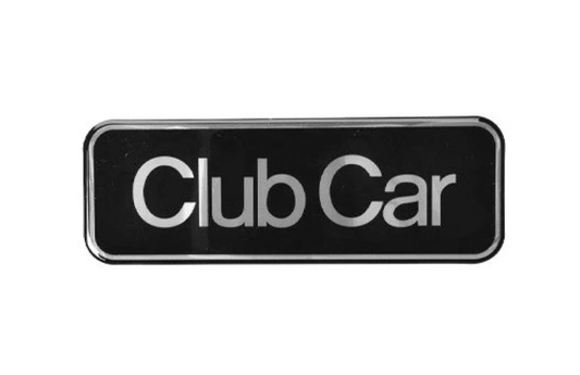 7"x2" Silver Nameplate Decal CSMR | Fits Club Car | Part #102883602 OEM