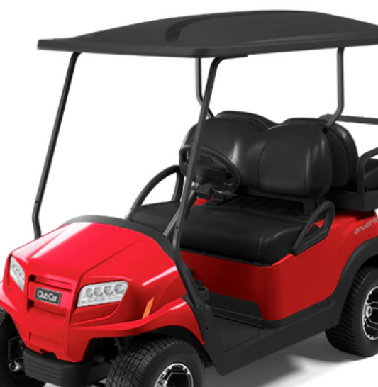 Standard Black Seat Back for Tempo, Onward, Precedent | Fits Club Car | Part #103853125 OEM