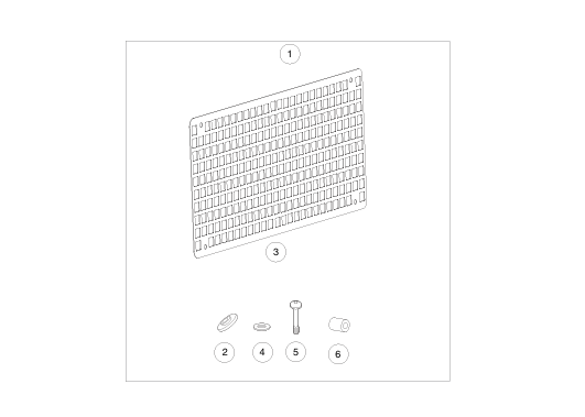 Cab Rear Window Protector Kit | Fits Club Car | Part #47552864001 OEM