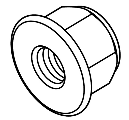 Lock Nut (M6-1) | Fits E-Z-GO | Part #601476 OEM