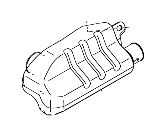 TANK-RESONATOR | Fits KAWASAKI | Part #16181-0018
