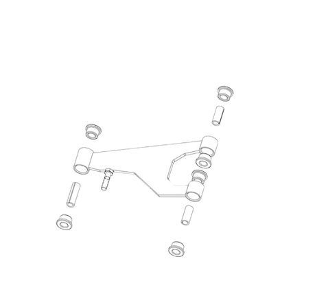 Delta Plate Sub Assembly | Fits Club Car | Part #1016353 OEM