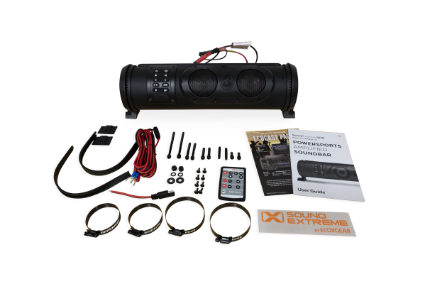18-in EcoXGear SoundExtreme Soundbar Kit | Fits E-Z-GO | Part #10072748 OEM