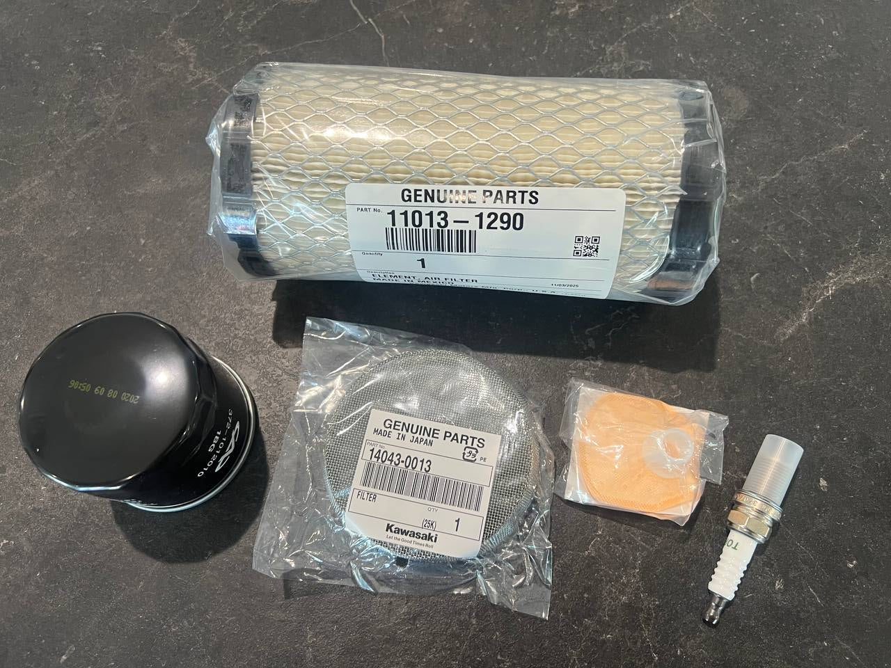 Kawasaki Mule Pro FX and FXT Tune Up Kit - Part #KPFXTG OEM