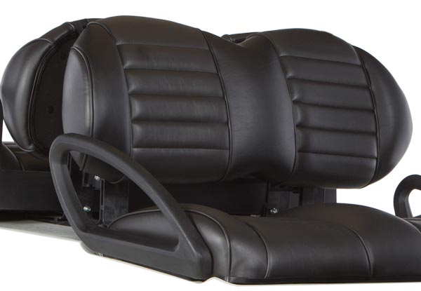 Black Premium Seat Back ASM SP for Onward, Tempo, Precedent | Fits Club Car | Part #47671439027 OEM