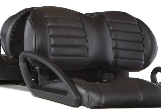 Black Premium Seat Back ASM SP for Onward, Tempo, Precedent | Fits Club Car | Part #47671439027 OEM