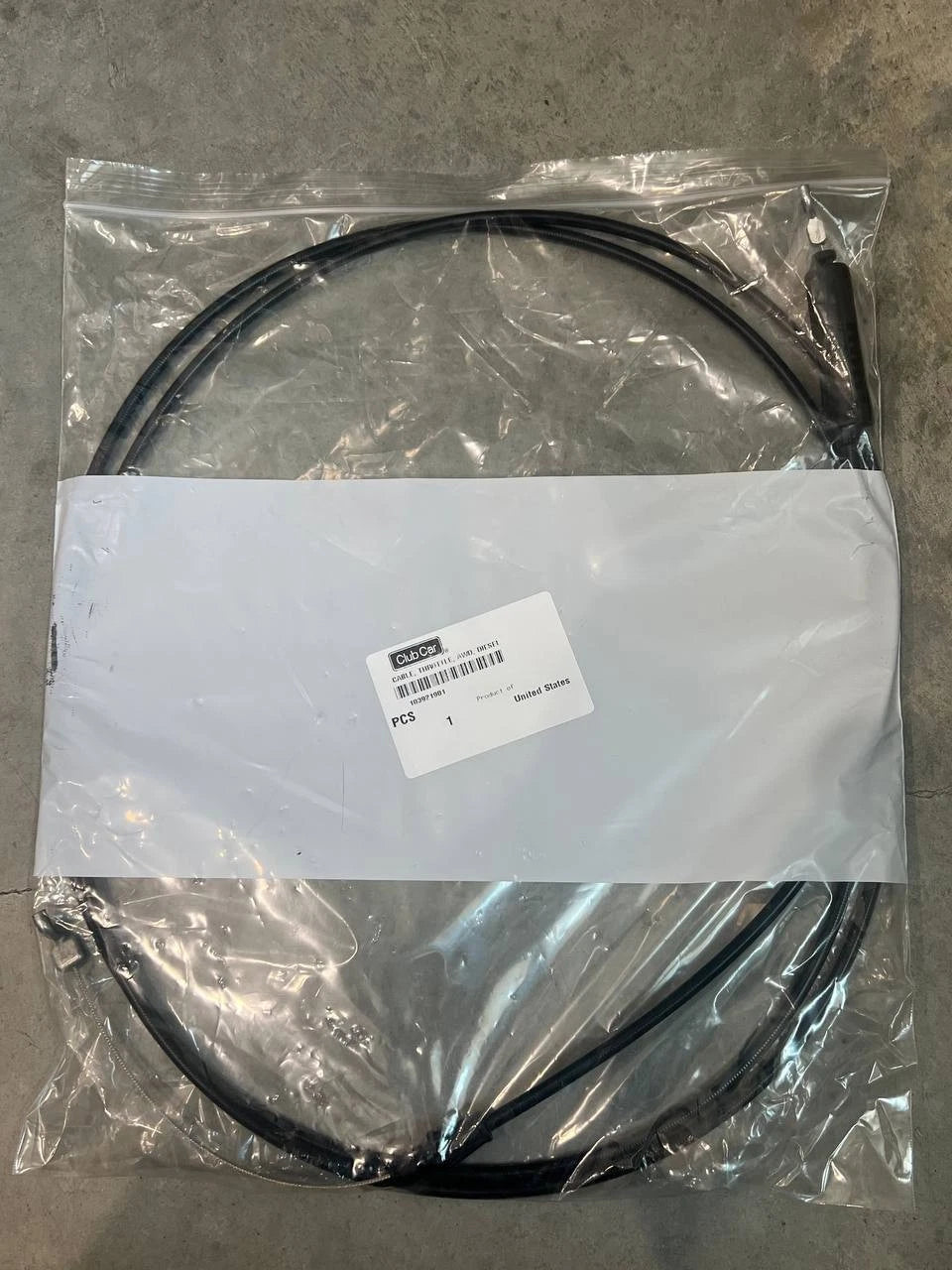 CABLE, THROTTLE, AWD, DIESEL | Fits Club Car | OEM Part #103921901